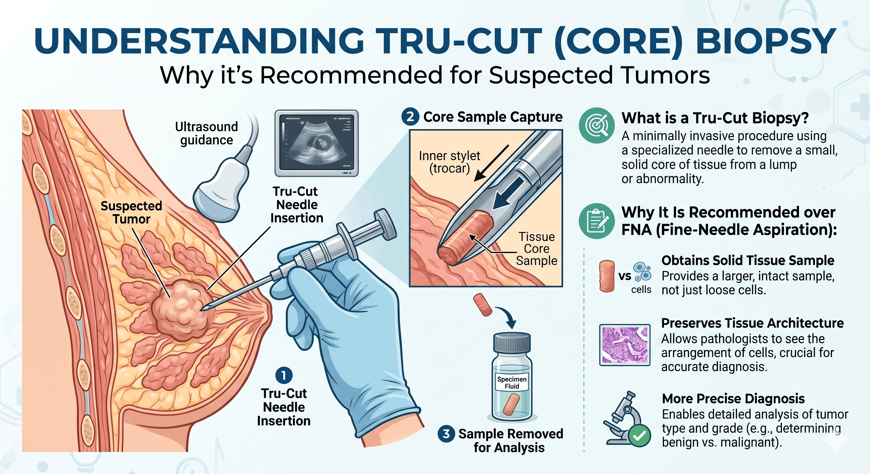 Tru-Cut Biopsy for Suspected Tumor